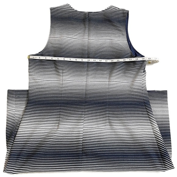 41 HAWTHORN Women’s Blue & White Striped Sleeveless Dress - 1X - Picture 6 of 9